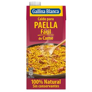 Caldo para Paella Fácil de Carne de 1L 100% Natural